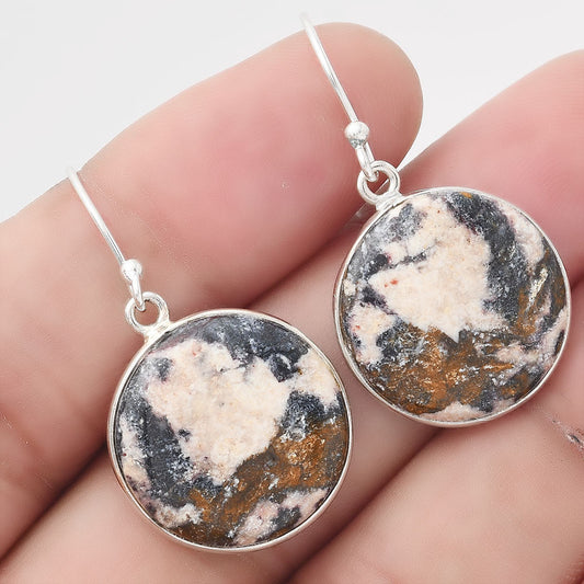 Natural Indian Blanket Jasper Earrings E-1001 SDE50603