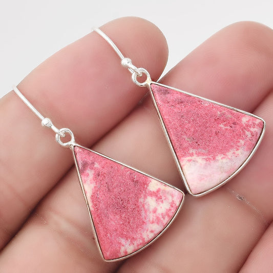 Natural Pink Thulite - Norway Earrings E-1001 SDE50673