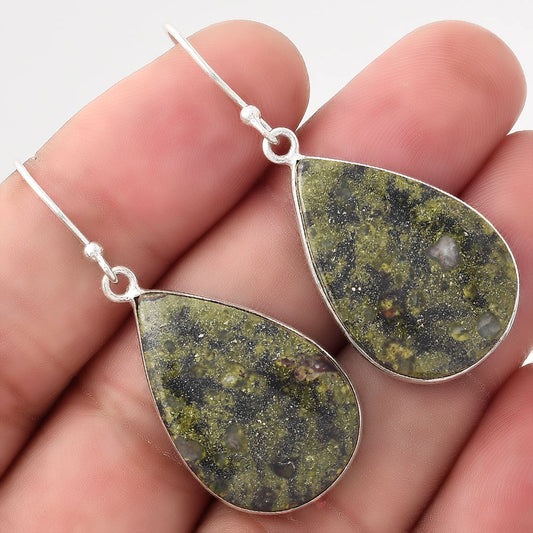 Dragon Blood Stone - South Africa Earrings E-1001 SDE50841