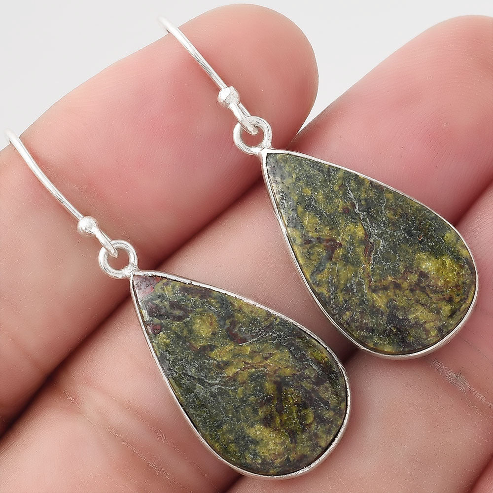 Dragon Blood Stone - South Africa Earrings E-1001 SDE50874