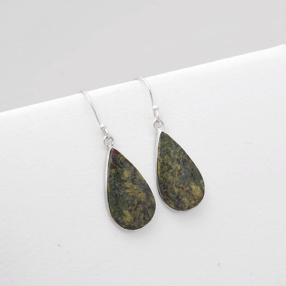 Dragon Blood Stone - South Africa Earrings E-1001 SDE50874
