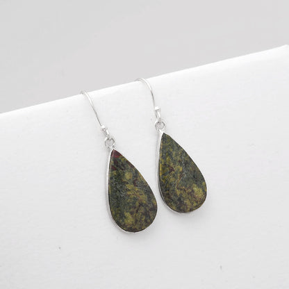 Dragon Blood Stone - South Africa Earrings E-1001 SDE50874
