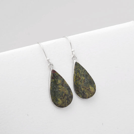 Dragon Blood Stone - South Africa Earrings E-1001 SDE50874