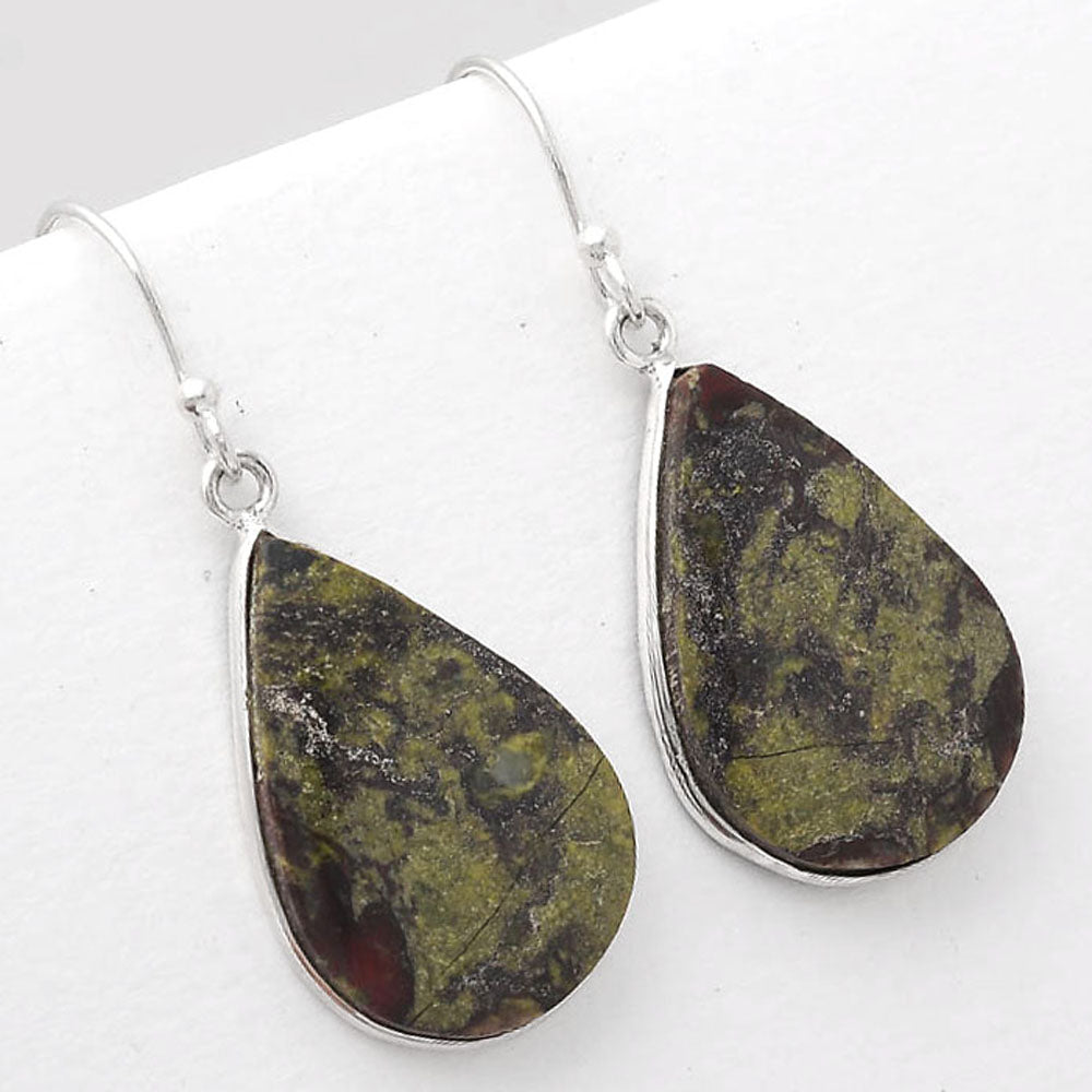 Dragon Blood Stone - South Africa Earrings E-1001 SDE50882