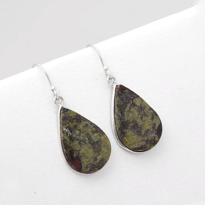 Dragon Blood Stone - South Africa Earrings E-1001 SDE50882