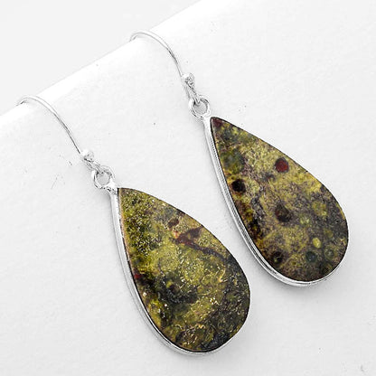 Dragon Blood Stone - South Africa Earrings E-1001 SDE50935