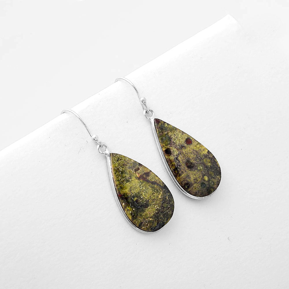 Dragon Blood Stone - South Africa Earrings E-1001 SDE50935
