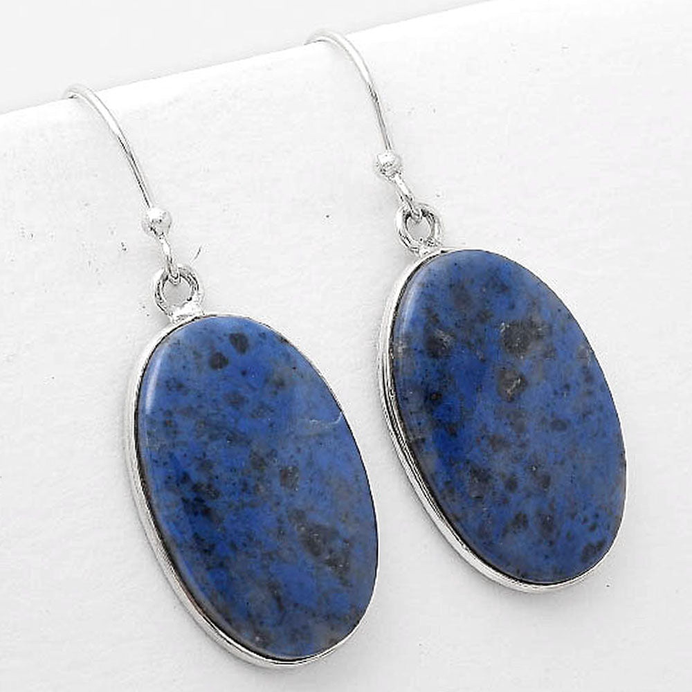 Natural Dumortierite Quartz Earrings E-1001 SDE50980