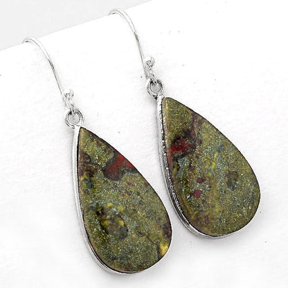 Dragon Blood Stone - South Africa Earrings E-1001 SDE50981
