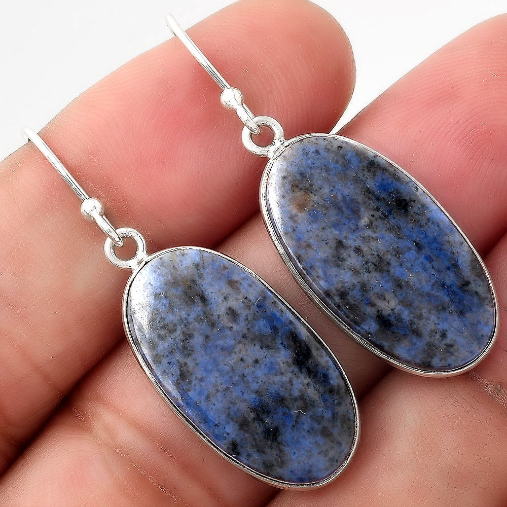 Natural Dumortierite Quartz Earrings E-1001 SDE50999