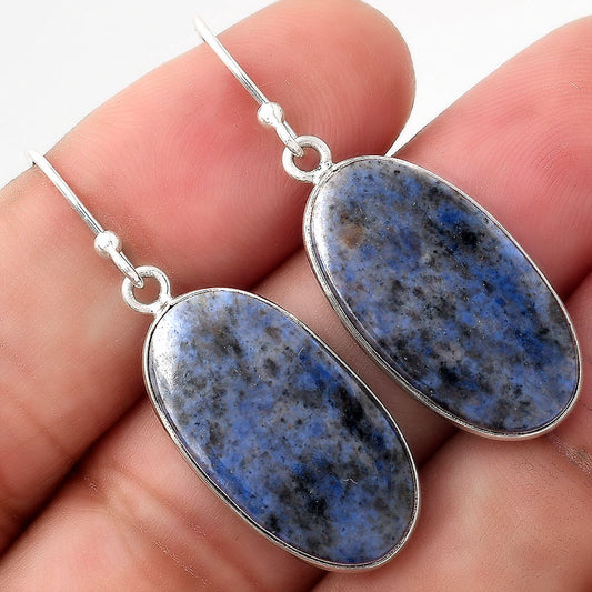 Natural Dumortierite Quartz Earrings E-1001 SDE50999