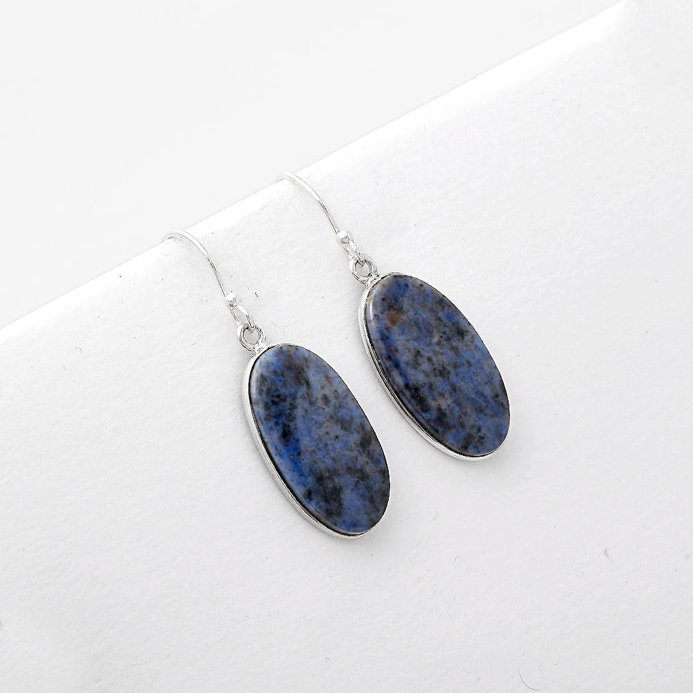 Natural Dumortierite Quartz Earrings E-1001 SDE50999