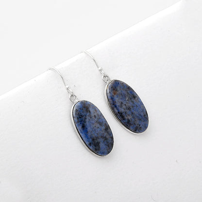 Natural Dumortierite Quartz Earrings E-1001 SDE50999