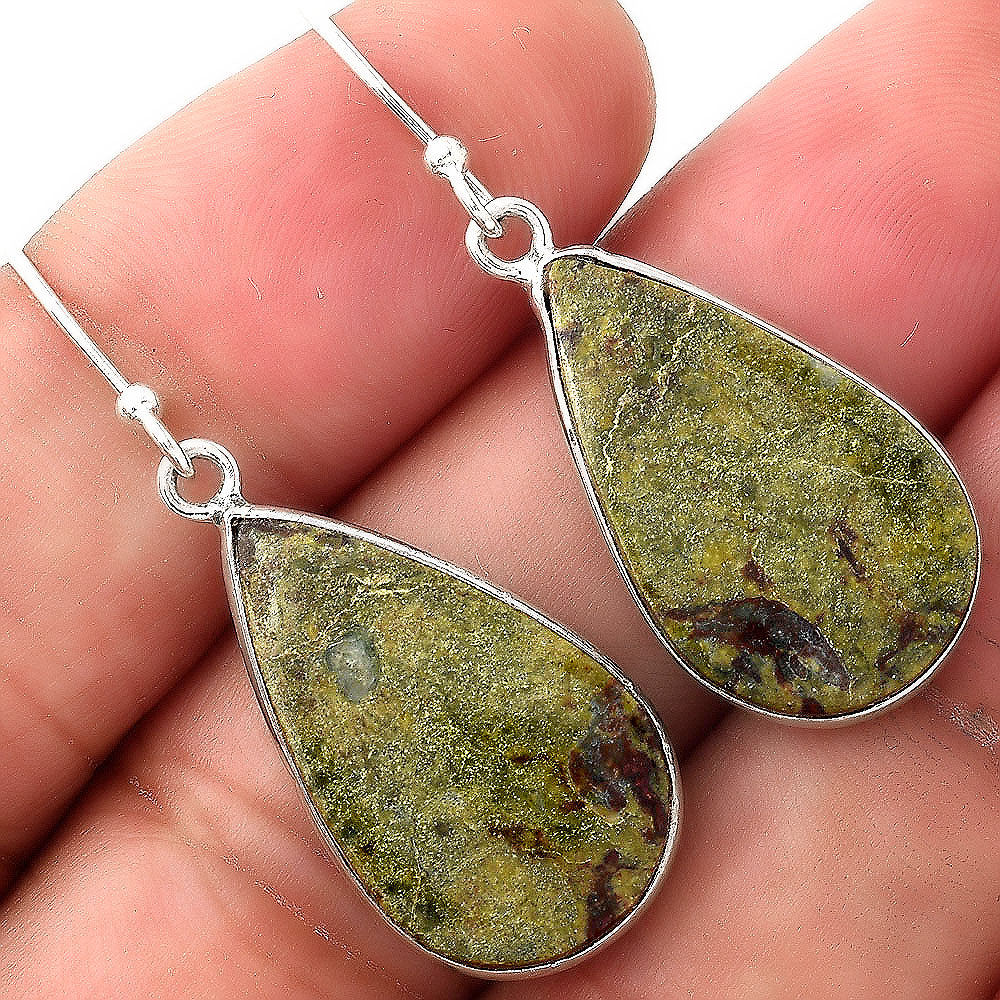 Dragon Blood Stone - South Africa Earrings E-1001 SDE51017