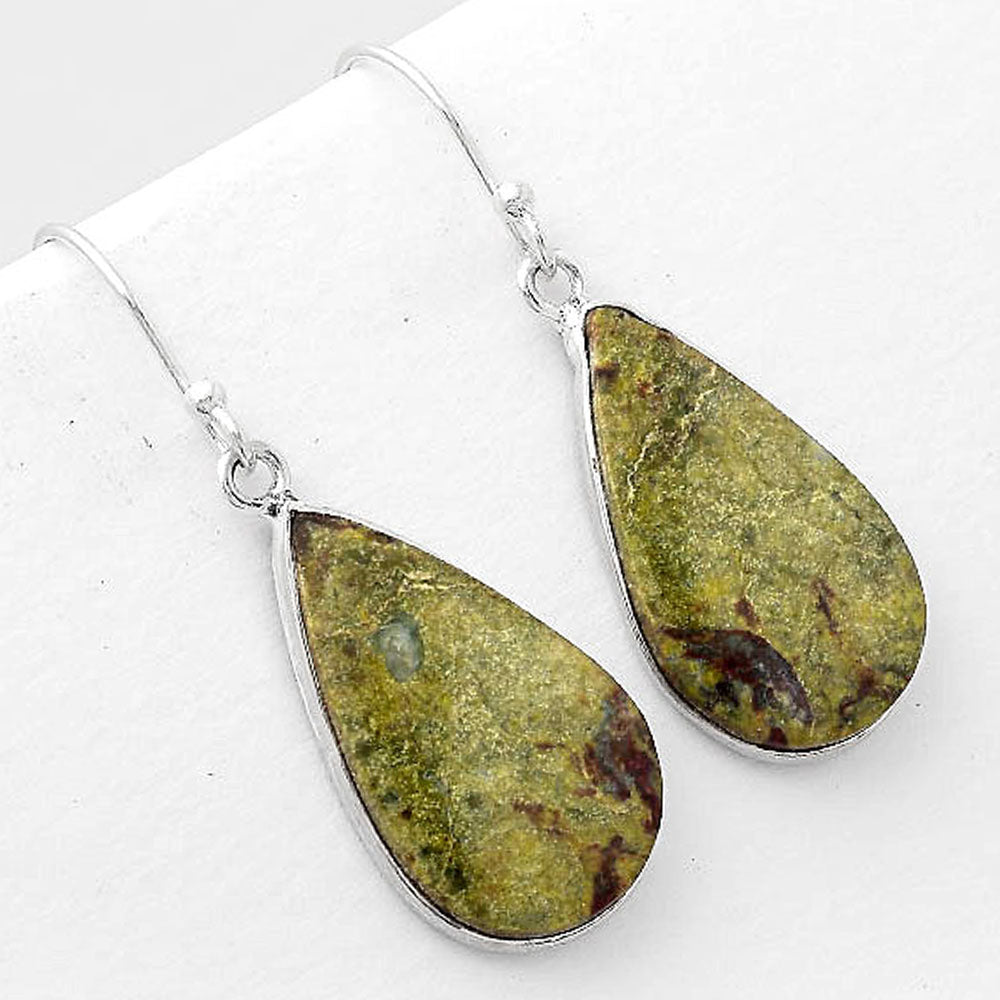 Dragon Blood Stone - South Africa Earrings E-1001 SDE51017