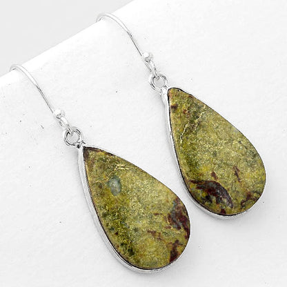 Dragon Blood Stone - South Africa Earrings E-1001 SDE51017
