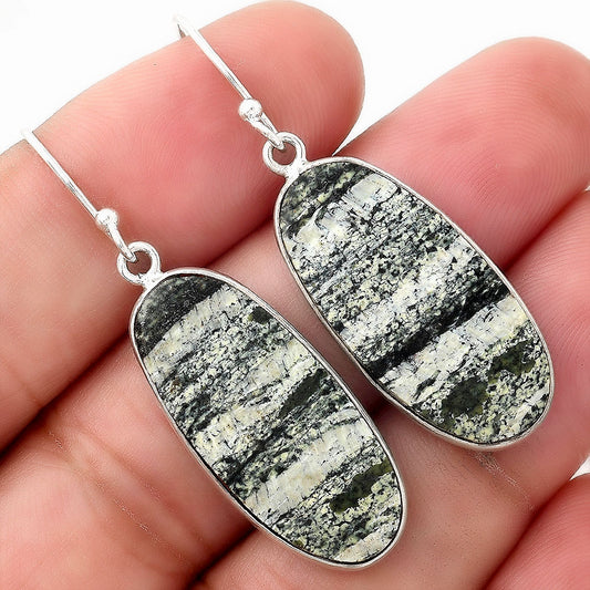 Natural Chrysotile Earrings E-1001 SDE51035
