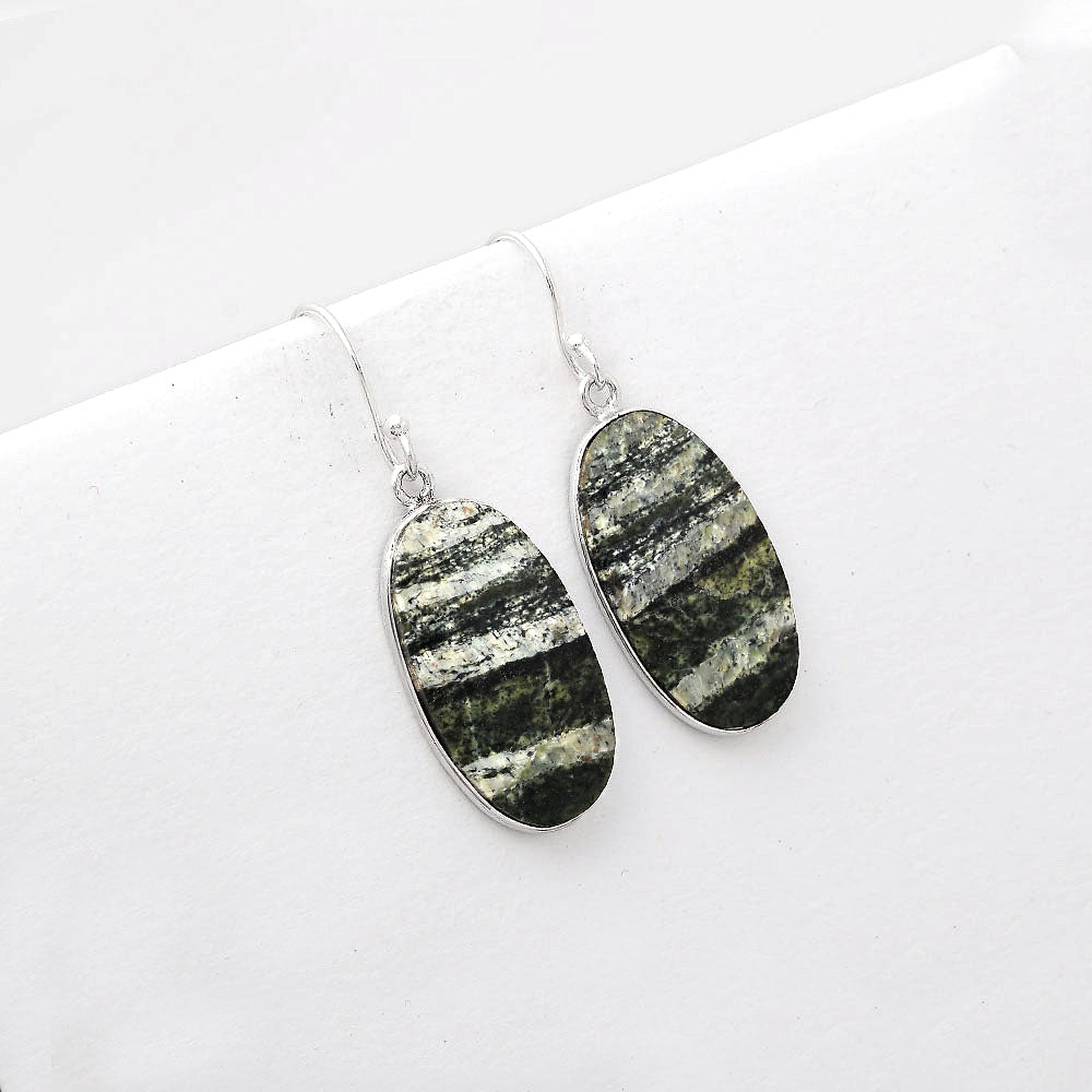 Natural Chrysotile Earrings E-1001 SDE51067