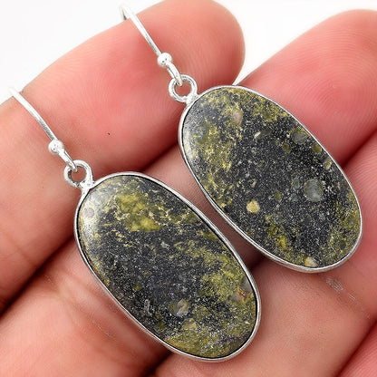 Dragon Blood Stone - South Africa Earrings E-1001 SDE51087