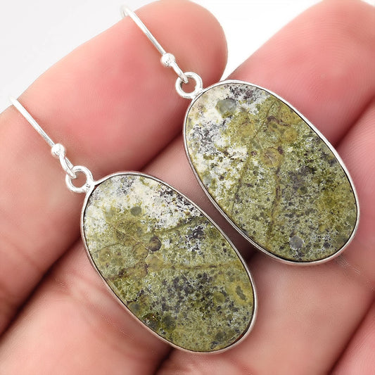 Dragon Blood Stone - South Africa Earrings E-1001 SDE51092