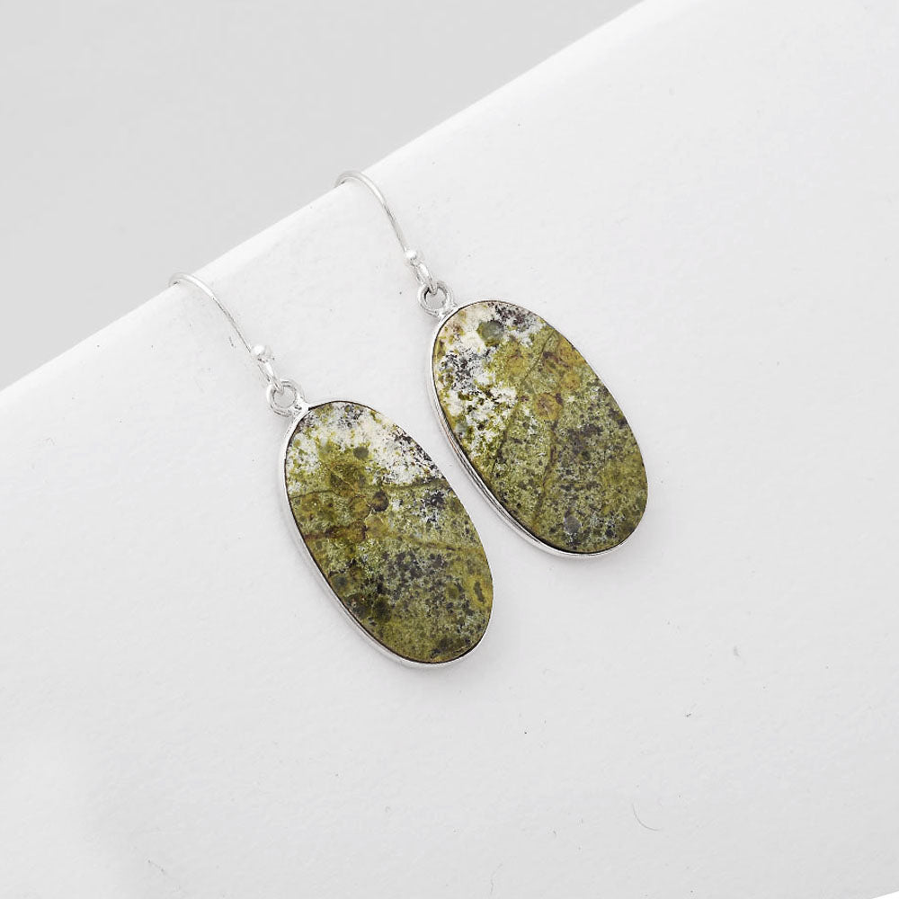 Dragon Blood Stone - South Africa Earrings E-1001 SDE51092