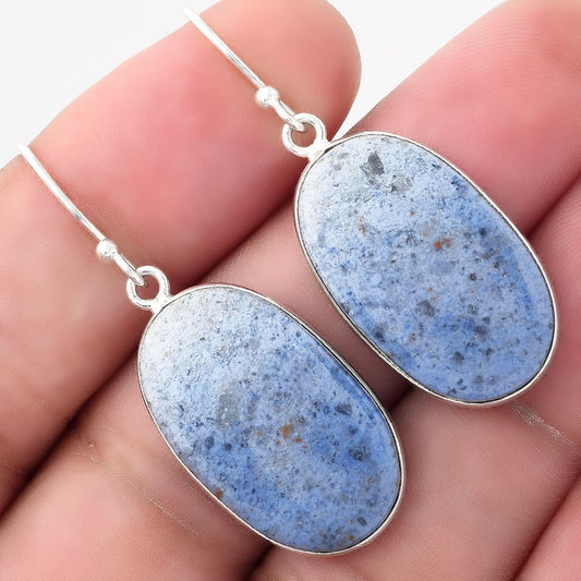 Natural Dumortierite Quartz Earrings E-1001 SDE51094