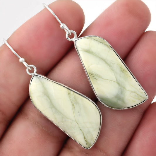 Natural Serpentine Earrings E-1001 SDE51099