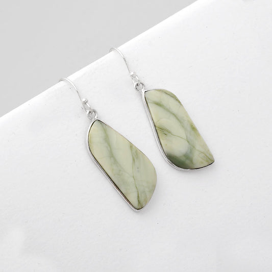 Natural Serpentine Earrings E-1001 SDE51099