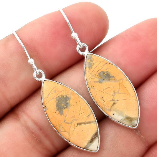 Natural Maligano Jasper - Indonesia Earrings E-1001 SDE51521