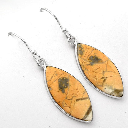 Natural Maligano Jasper - Indonesia Earrings E-1001 SDE51521