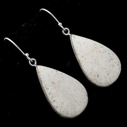 Natural White Scolecite Earrings E-1001 SDE52022