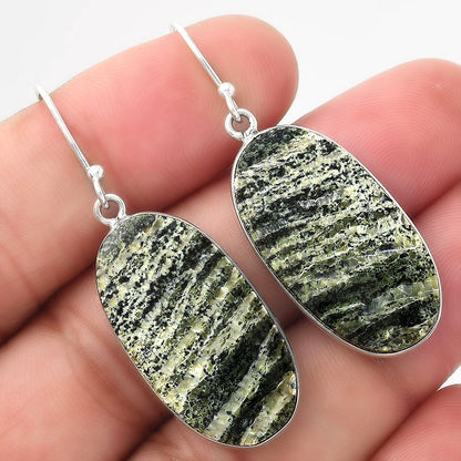 Natural Chrysotile Earrings E-1001 SDE52032