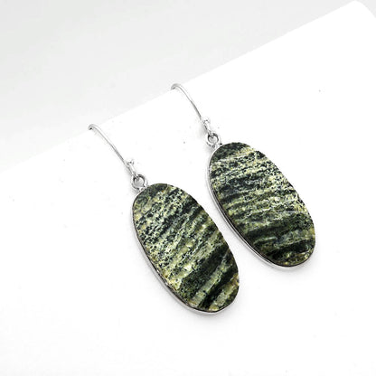 Natural Chrysotile Earrings E-1001 SDE52032