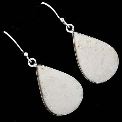 Natural White Scolecite Earrings E-1001 SDE52102