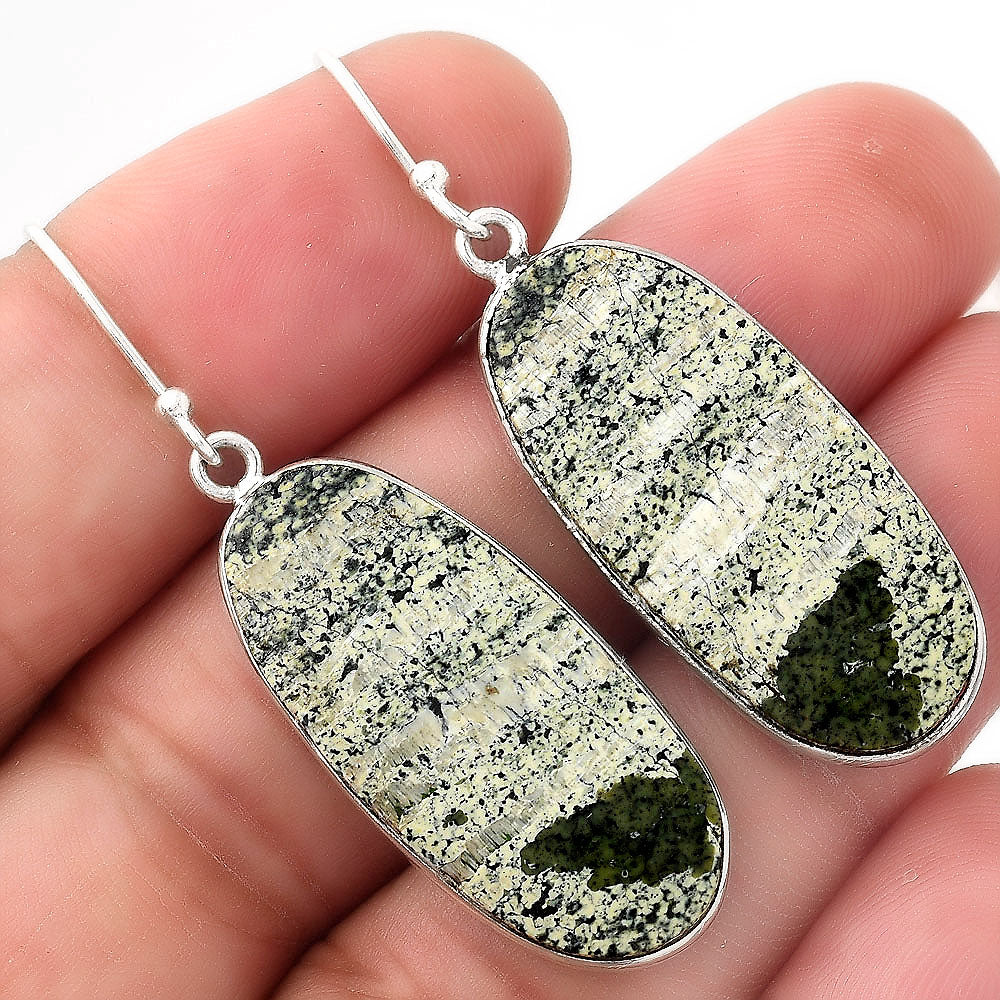 Natural Chrysotile Earrings E-1001 SDE52288