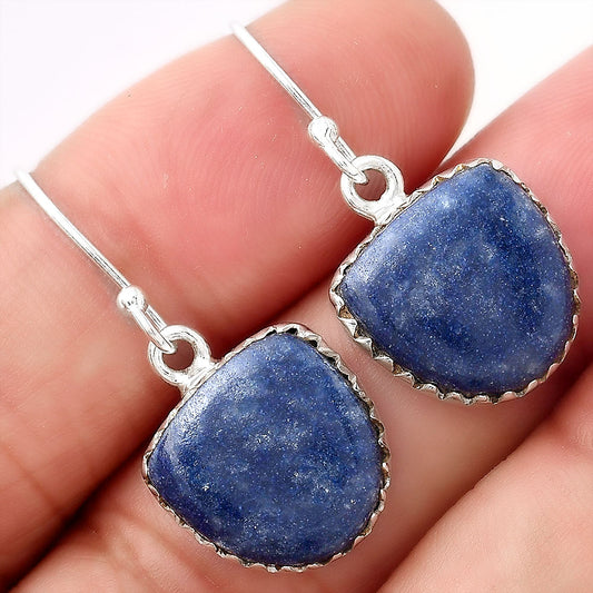 Natural Dumortierite Quartz Earrings E-1113 SDE52769