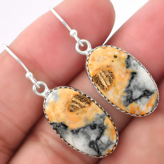 Natural Maligano Jasper - Indonesia Earrings E-1113 SDE52811