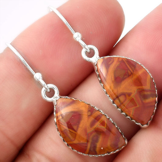 Natural Noreena Jasper Earrings E-1113 SDE52826