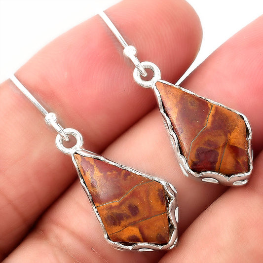 Natural Noreena Jasper Earrings E-1113 SDE52842