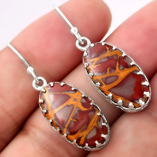 Natural Noreena Jasper Earrings E-1113 SDE52897