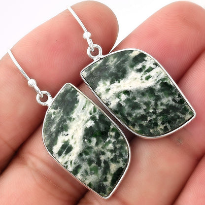 Natural Dioptase Earrings E-1001 SDE53165