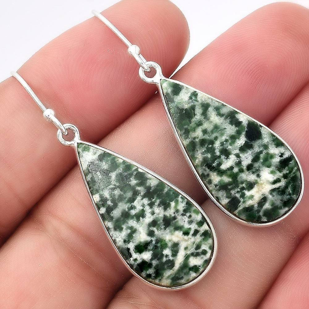 Natural Dioptase Earrings E-1001 SDE53203