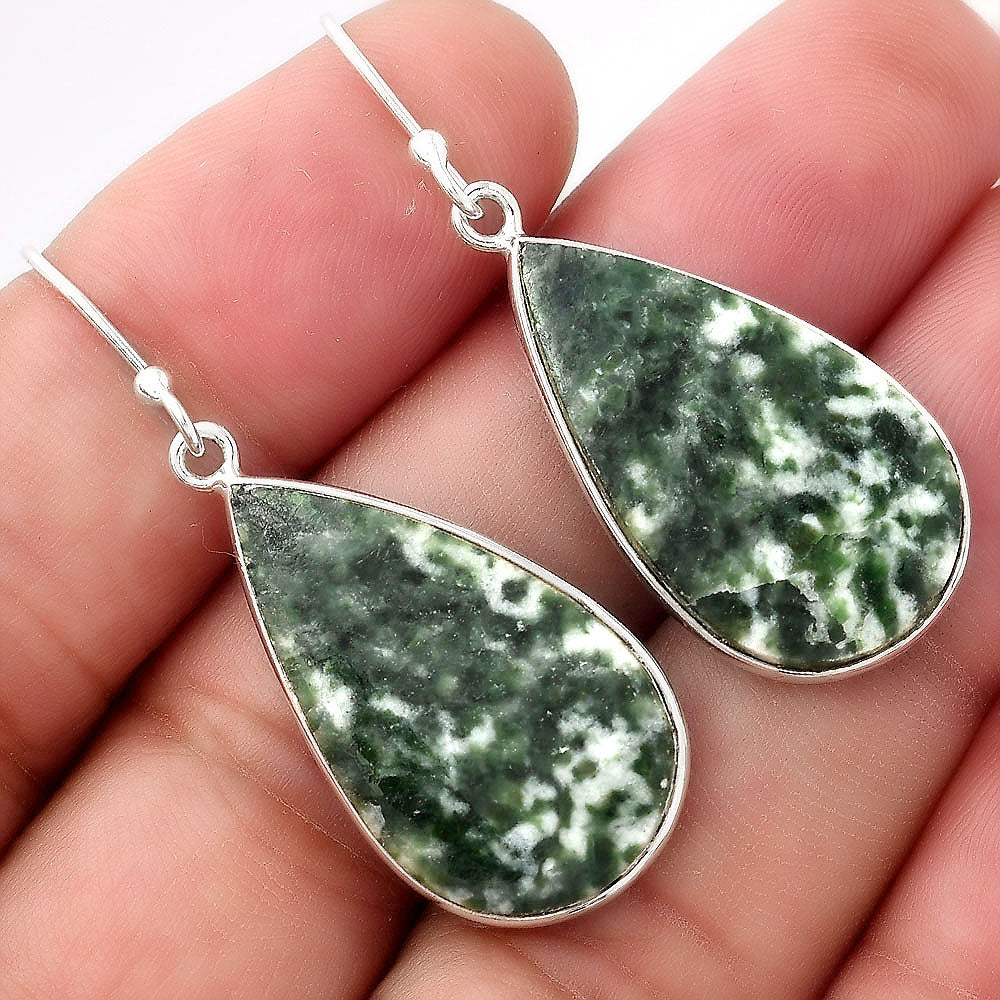 Natural Dioptase Earrings E-1001 SDE53251