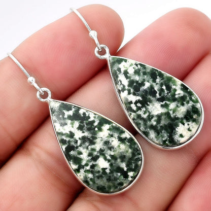 Natural Dioptase Earrings E-1001 SDE53265