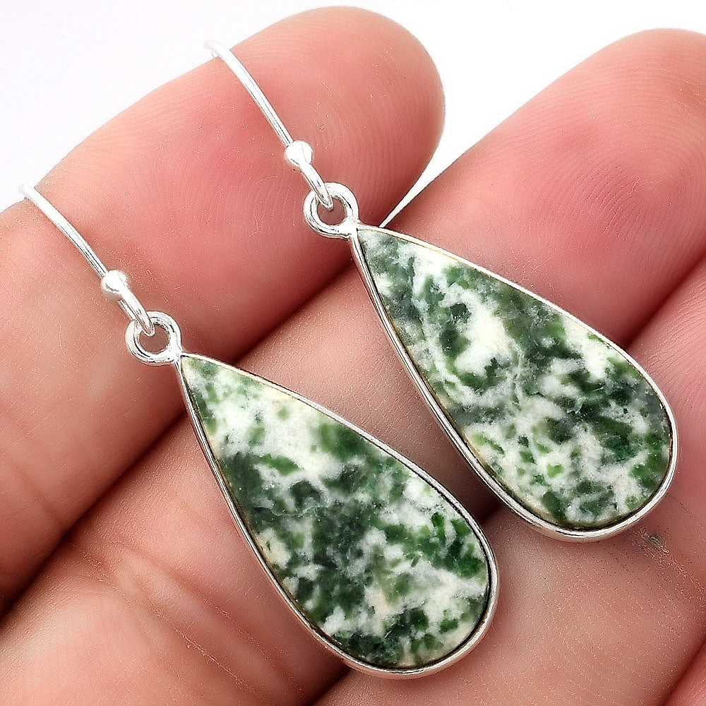 Natural Dioptase Earrings E-1001 SDE53305