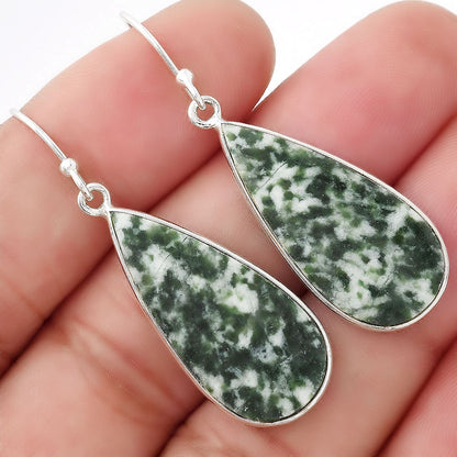 Natural Dioptase Earrings E-1001 SDE53494