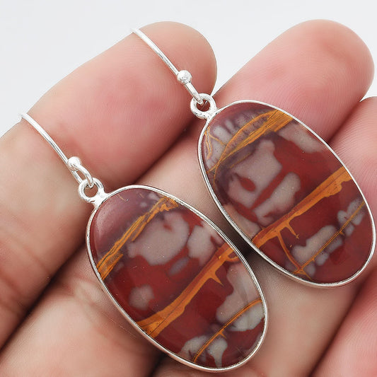 Natural Noreena Jasper Earrings E-1001 SDE54677