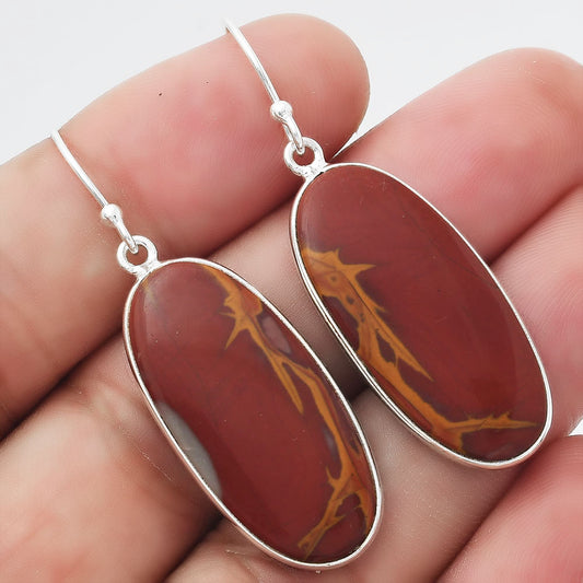 Natural Noreena Jasper Earrings E-1001 SDE54730