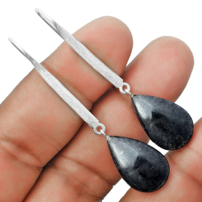 Natural Purple Aventurine Earrings E-1095 SDE55667