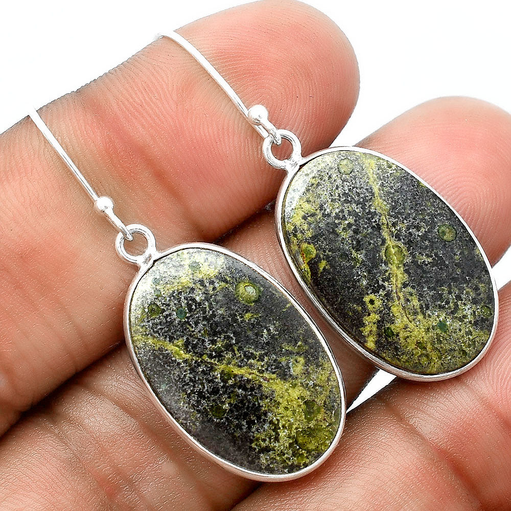 Dragon Blood Stone - South Africa Earrings E-1001 SDE56117